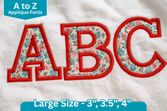 Champion Stitch Applique Embroidery Font Review