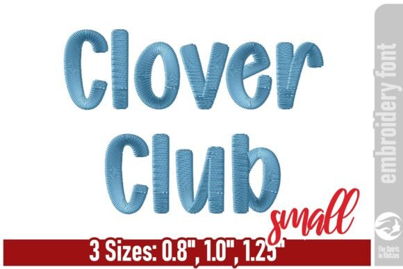 Clover Club Playful Embroidery Font - S Review