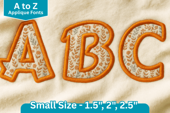 Comic Applique Embroidery Font Review