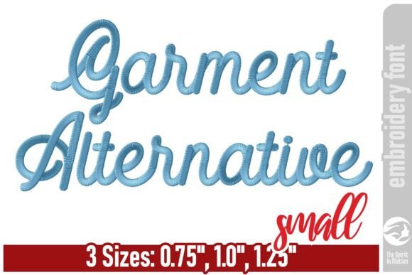 Garment Alternative Embroidery Font - S Review for Personalized Gift Makers