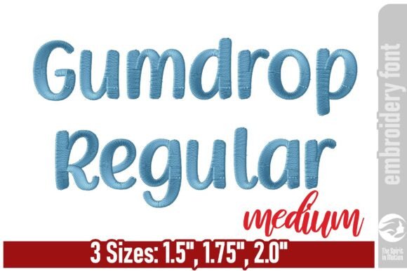 Gumdrop Playful Embroidery Font - Medium Review