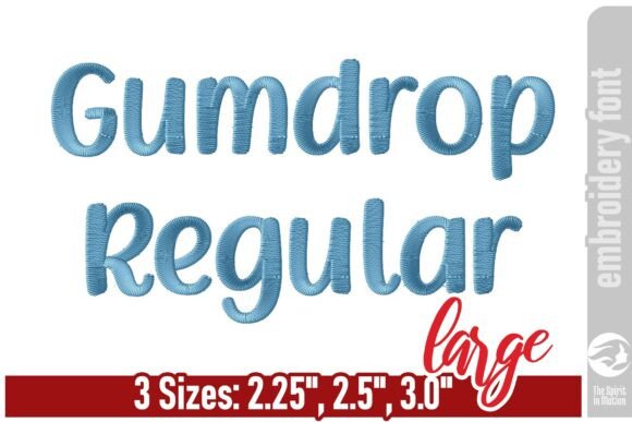 Gumdrop Playful Embroidery Font Review