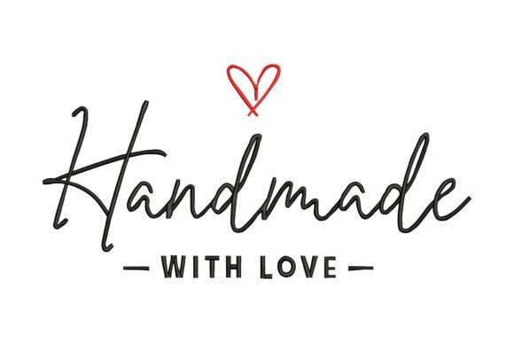 Handmade with Love: A Typography Embroidery Design Review