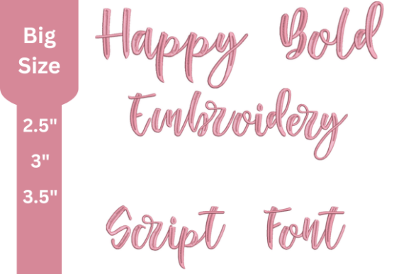 Happy Bold Embroidery Script Font Review: A Designer's Perspective