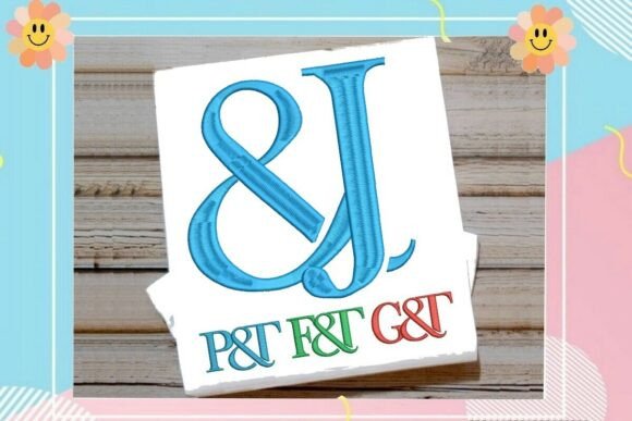 Interlocking Ampersand Letter J Monogram Review: A Timeless Embroidery Design