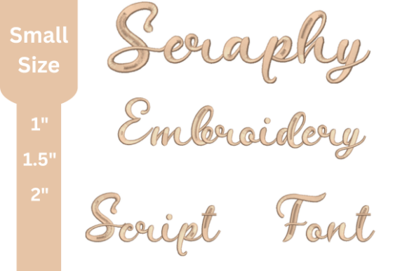 Seraphy Script Embroidery Font Review: A Designer's Perspective