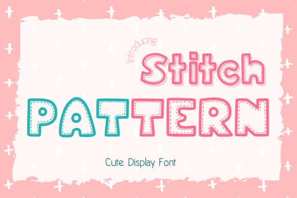 Stitch Pattern Font Review for Merch and Patches